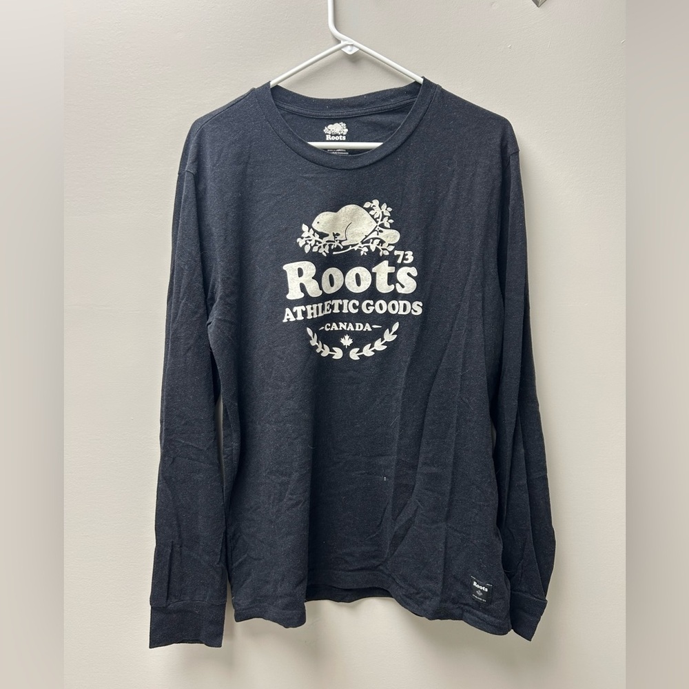 Roots Men’s Original Black Long Sleeve‎ Shirt